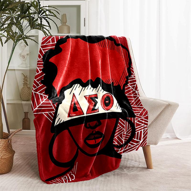 1pc Blanket Kappa Alpha Psi logo3 Print Design, Lightweight Blanket for Sofa, Bed- Soft &Warm, Gift for All Seasons like Christmas, Halloween