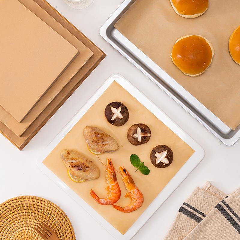 50 шт. антипригарные коврики для выпечки из впитывающей масло бумаги для выпечки печенья, приготовления пищи, фритюрницы, духовки, гриля, сублимационной сушилки, коврики Ray