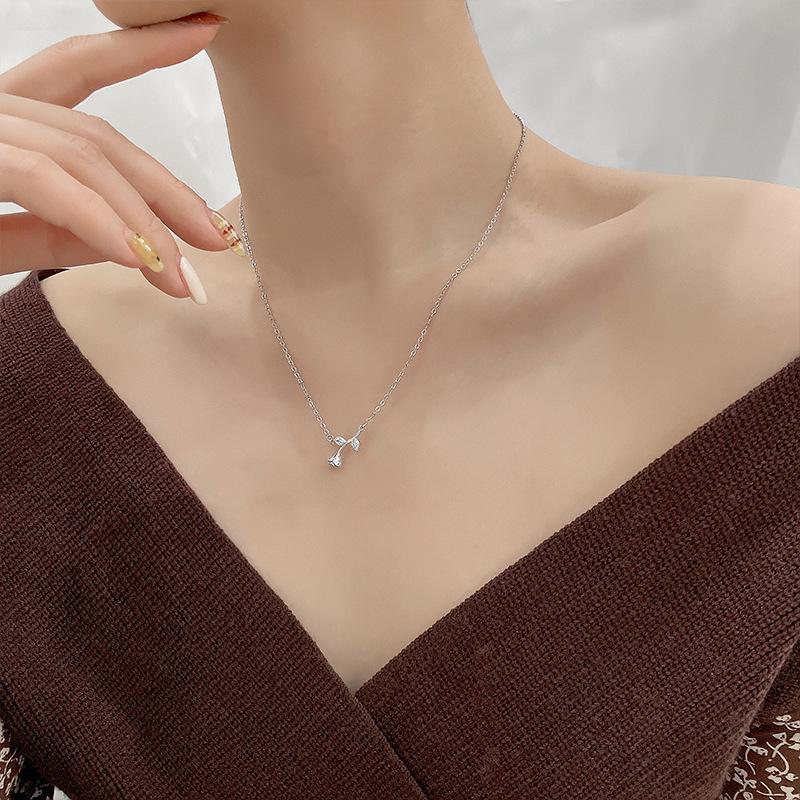 Женское ожерелье Lindon, кулон из медного сплава, циркон, модный подарок