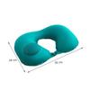 Portable Automatic Air Inflatable Pillow Super Light U Shape Neck Cushion  Office Lunch Breaks