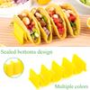 1/2/3pcs Taco Holders Colorful Mexican Food Hard Stand Holds Soft Shells Wave Shape Kitchen Tool Restaurant Pancake Shelf