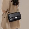 Bag Leather Women'S Bag Crossbody Bag Light Luxury Premium Sense Niche Rhombus Chain Bag Luggage