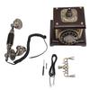 Antique Landline Phone Elegant Decorative Retro Corded Telephone for Home Hotel Hallway