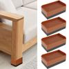 Anti-slip Furniture Foot Pad Adjustable Table Chair Support Bed Furniture Riser  Leg Extenders