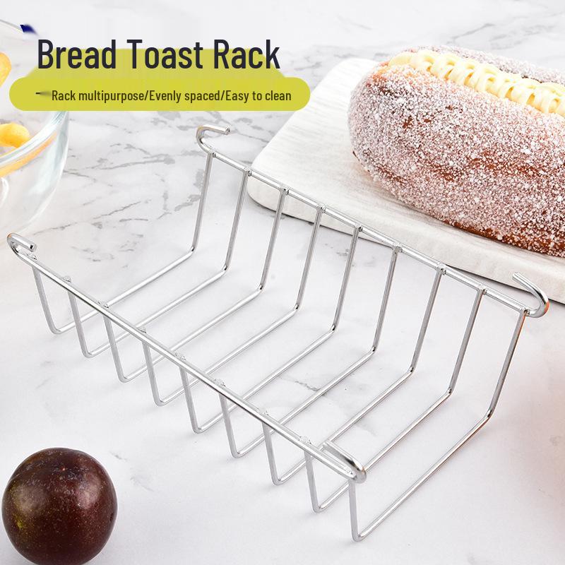 Аксессуары из нержавеющей стали для аэрофритюрницы: Подставка для тостов и гриль для нарезанного хлеба