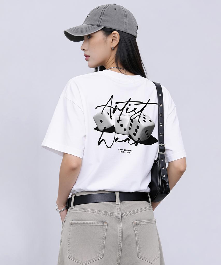 ARTISTWEAR [Atw] Футболка с коротким рукавом "Кубик" - 2 цвета