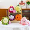 Cute Fruit Bean Bag Plush Toy Durian Cantaloupe Event Wedding Throwing Persimmon Children's Doll