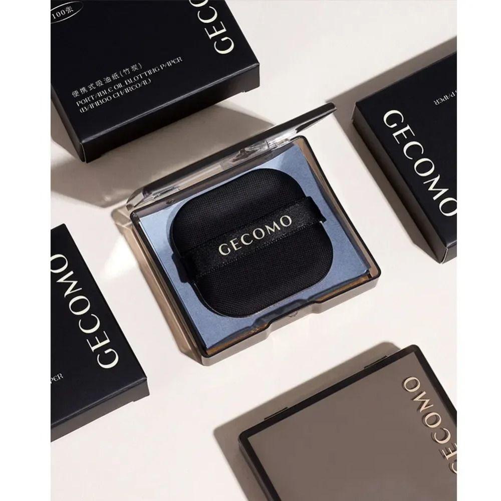 100 Sheets Disposable Oil Blotting Sheets Portable Makeup Holding Oil Off Paper Women