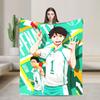 Haikyuu Японское Аниме Одеяла Флис Зима Многофункциональное Легкое Плед Одеяло для Кровати Уличное Покрывало