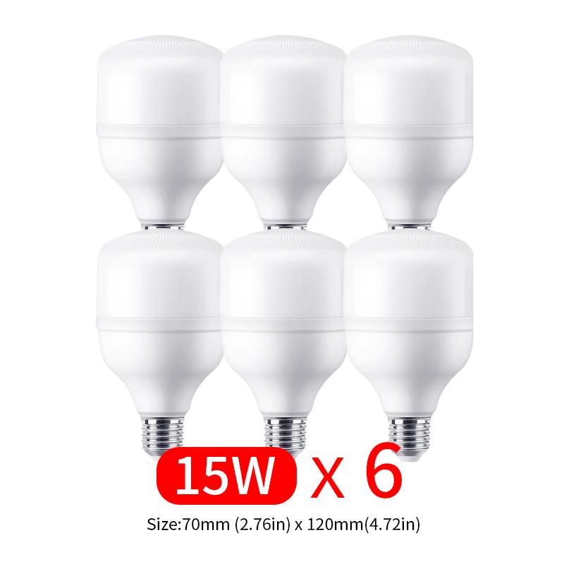 4-10 шт. Светодиодная лампа переменного тока 220 В E27 светодиодная лампа 60 Вт 50 Вт 40 Вт 30 Вт 20 Вт 15 Вт 10 Вт 7 Вт 3 Вт Lampada светодиодная лампа Bombilla прожектор освещение лампа