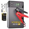 VTOMAN X1 Jump Starter with 100PSI Air Compressor, 2500A Peak Car Starter, 12V Lithium Battery Jump Box, 400 Lumen LED