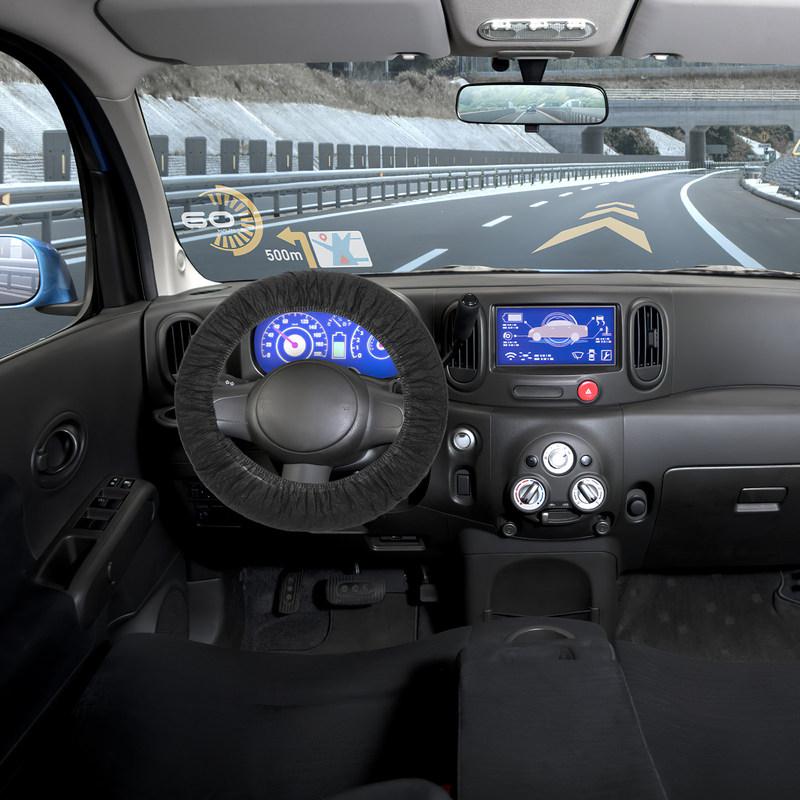 50Pcs Nonwoven Steering Wheel Cover Disposable Car Protector Universal Auto Interior Guard for Mechanic Car Wash Repair