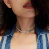 Elegant Zircon Chain Necklace: Chic, Versatile, and Luxurious Clavicle Jewelry