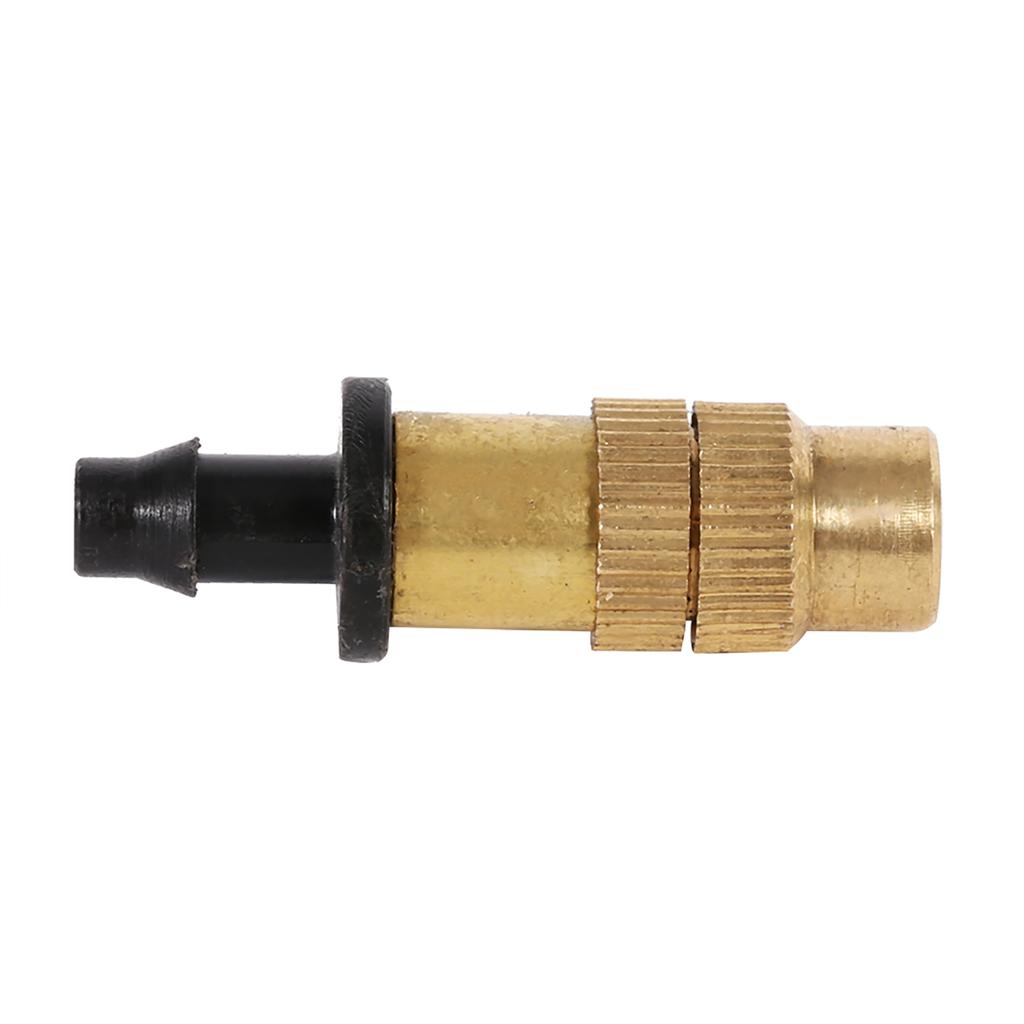 5pcs Adjustable Brass Misting Spray Nozzle Atomizing Sprinkler For Garden Watering Irrigation