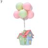 Мини-воздушный летающий дом, многоэтажное здание, пейзаж, украшения для дома, декор