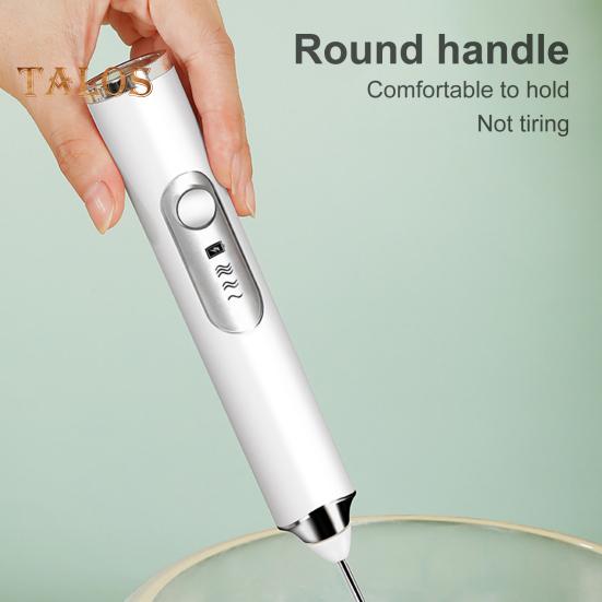 Электрический миксер-пеновыбиватель, венчик для взбивания, 3 скорости, USB-перезаряжаемый ручной блендер для еды, кофе, молока, напитков, яиц, беспроводной, портативный, дизайн кухни