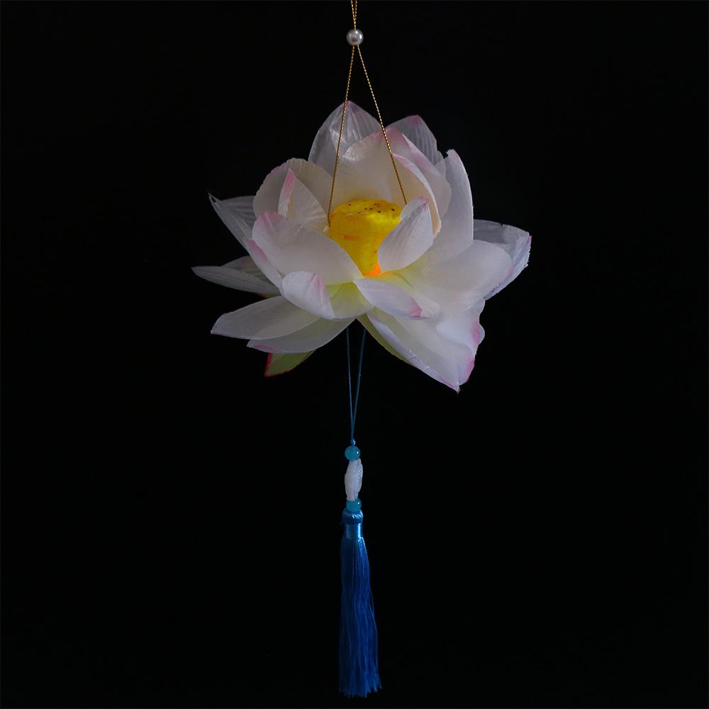 Glowing Flower Lantern Chinese Festival Lantern Lotus Light Lotus LED Lantern Mid-Autumn Lantern