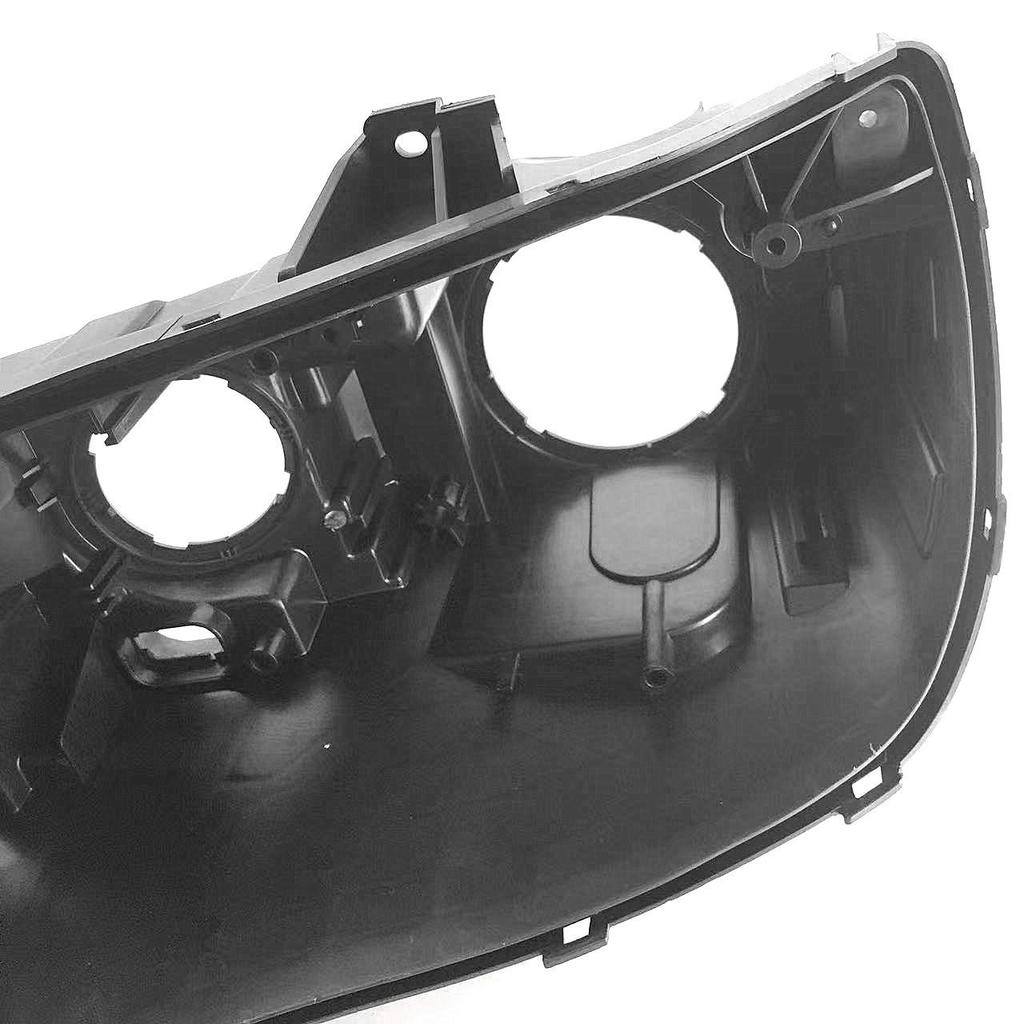 Chrysler 300C Headlight Rear Shell Black Base for 2012-2017 Models