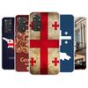 Georgia Flag Phone Case For Xiaomi Redmi Note 13 12 12S 11 11S 10 10S 9 9S 11T 11E Pro Plus 8 8T 7 + Coque Cover