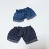 Casual Wears Doll Shirt Clothes Cute Jeans Shorts Doll Pants Suit For 17cm Cotton Doll