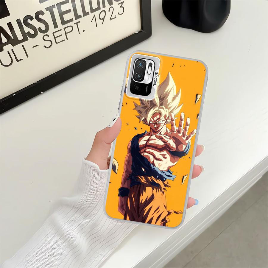 Чехол для Xiaomi Poco C51 C50 X3 NFC C61 X3 Pro Мягкий корпус Крутой Мультяшный Драконий Жемчуг