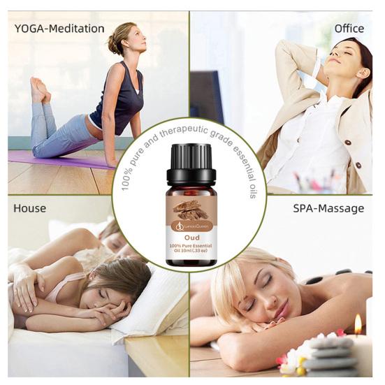 10 мл эфирного масла уда, увлажняющая массажная эссенция для сна для комнаты йоги