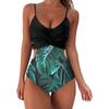 Fashion Women's Summer Sexy Printed One-piece  Bikini Swimsuit  New