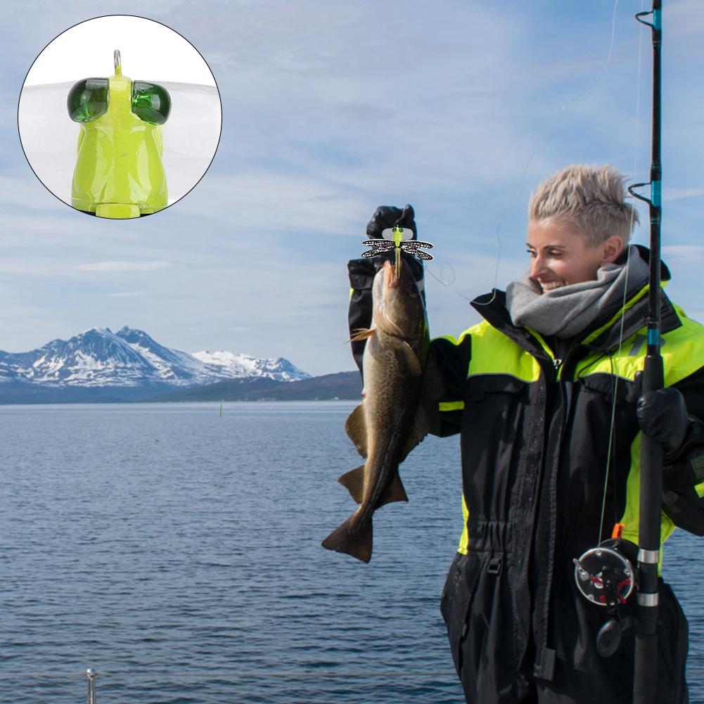 Fishing Bait Lure Life Like Dragonfly Floating Fly Fishing Flies