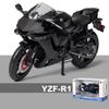 1/12 Alloy Yamaha YZF-R1 YZFR1 Motorcycle Model Toy Vehicle Collection Autobike Shork-Absorber Off Road Autocycle Toys Car