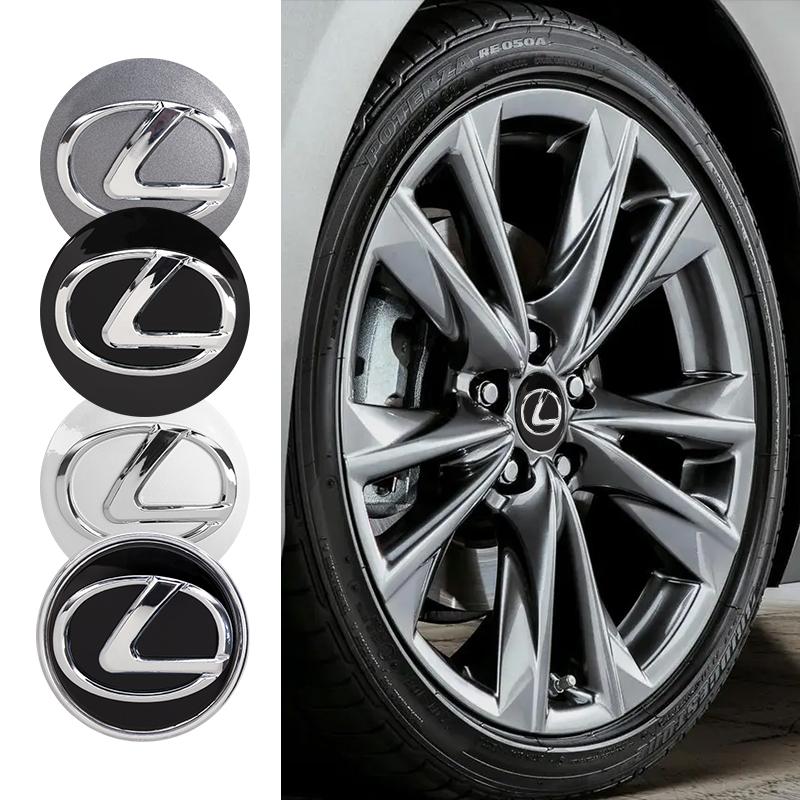 4Pcs Lexus Special Car Wheel Hub Center Cover For Lexus F4 SPORT LBX NX RX 350h 450h Plug-in Hybrid ES UX 300e GS GX IS LS CT