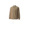 Solid Color Logo Polo Woven Jacket Men Jacket Khaki 533467-63