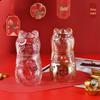 Shanzhongshan Lucky Cat Glass Cup