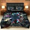Chainsaw Man Pattern Bedding Quilt Set Quilt Cover Pillowcase Home Birthday Gift(1 * duvet cover + 2 * pillowcase, without core)