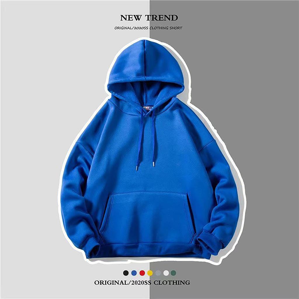 Толстовка с капюшоном из флиса для мальчиков и девочек, осенне-зимняя, средняя, детская, однотонная, теплая одежда, детский флисовый топ с капюшоном