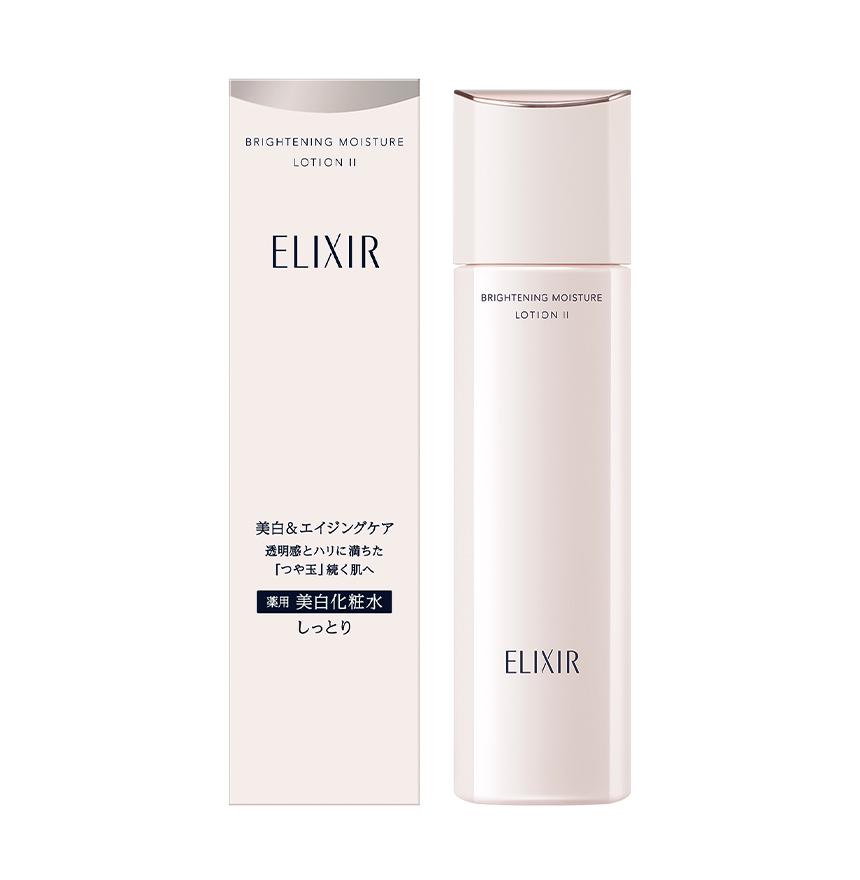 SHISEIDO Elixir Brigtning Moisture Lotion Осветляющий и увлажняющий лосьон 170 мл - Тип III - мягкая, для сухой кожи