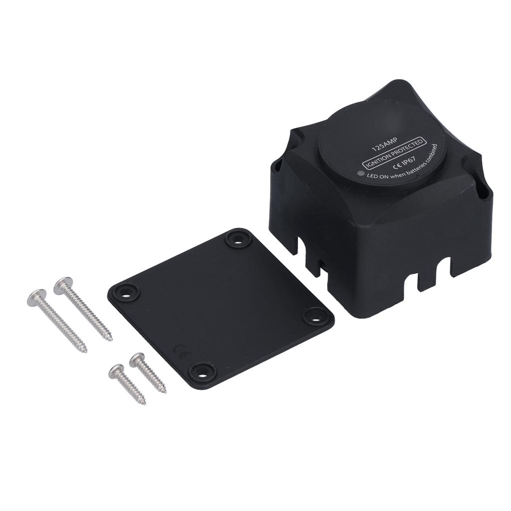 Чувствительное к напряжению реле автоматическая зарядка VSR двойной интеллектуальный аккумулятор изолятор с винтами 12 В 125 А