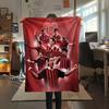 1PC Ac Milan Crest Custom Name Patterned Flannel Blanket Suitable For All Seasons For Home Decor Warmth And Comfort Gifts Holiday Present