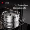 Sanhe 3-Layer Stainless Steel Steamer Pot