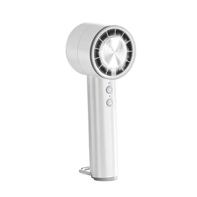 Handheld Mini Fan, Outdoor Portable USB Rechargeable Small Fan, High-Power, Cooling Model, White, Type-C