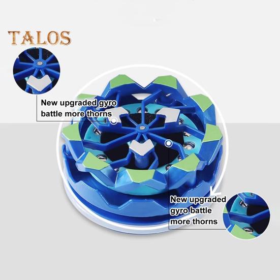Spark Spinning Top Stress Relief Портативный светящийся гироскоп Collision Sparks Light-up Gyroscope Decompression Spinner Top Toy Игрушка для детей Подростки Взрослые Подарок