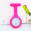 Unisex Silicone Gift Lapel Watches with Second Hand Nursing Fob Clip On Nurse Watch