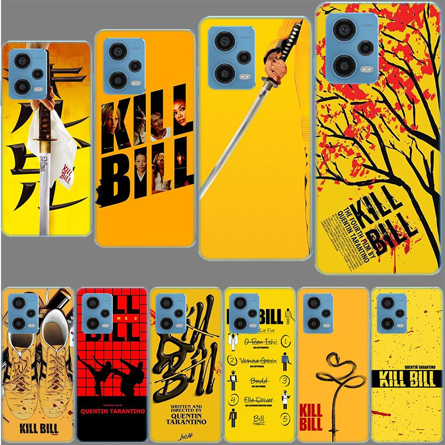 Чехол для телефона Kill Bill для Redmi Note 13 12 14 15 Pro Plus 13R 11 11T 11E 11S 10 Pro 10S 9 9S Чехол Cell Clear TPU Capa Cases Shoc