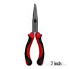High-Carbon Steel Fishing Pliers with Tungsten Split Ring Opener