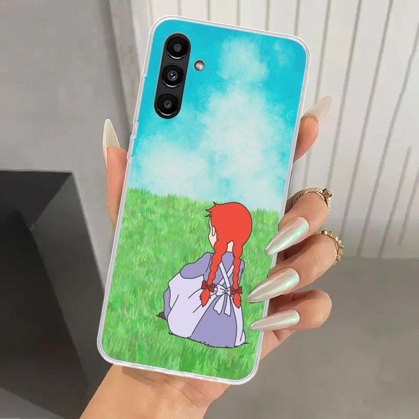 Чехол для телефона Anne Of Green Gables Shirley для Samsung Galaxy A17 A16 A37 A26 A36 A57 A56 A15 A25 A35 A55 A14 A24 A34 A54 A13 A23