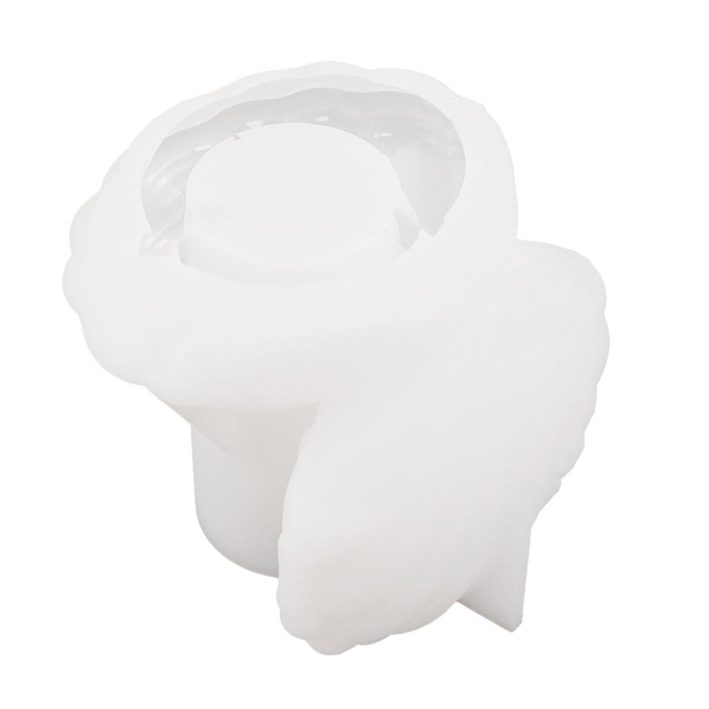 Seashell Resin Silicone Molds Ocean Themed Silicone Candle Holder Molds for Epoxy Resin Candle Stand Tealight Holder