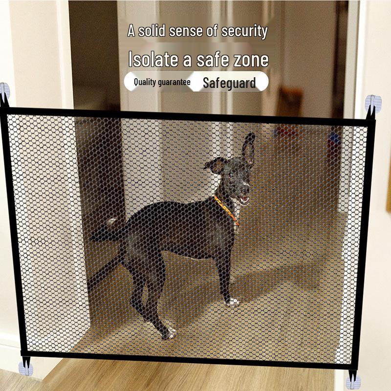 Портативный сетчатый барьер для питомцев: Внутренние ворота для собак и кошек, Изолирующий забор против побега