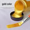 Metallic Gold and Silver Acrylic Paint Set: 100ml/300ml/2L for Wall and Doll Painting