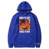 Born To Shit Forced To Wipe Print Hoodie 90s Vintage Flame S Unisex Printed Hooded Street Wear Hooded Shirt Pullover Harajuku