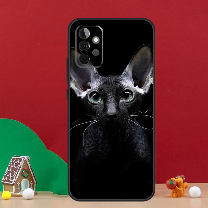 Sphynx Cat Case For Samsung Galaxy A17 A06 A16 A56 A36 A54 A34 A14 A52 A32 A13 A23 A33 A53 A15 A35 A55