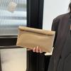Элегантный многофункциональный женский клатч Большая вместимость Плетеный узор Вечерний карман для телефона Кошелек для монет Роскошный длинный кошелек CLE